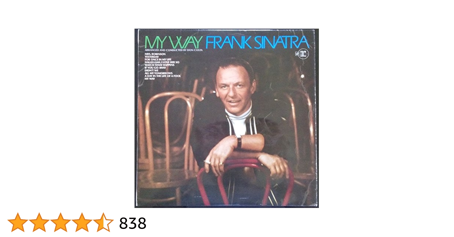 Amazon.co.jp: My Way - Frank Sinatra LP: ミュージック